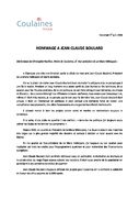 Communiqué de presse_Décès Jean-Claude Boulard